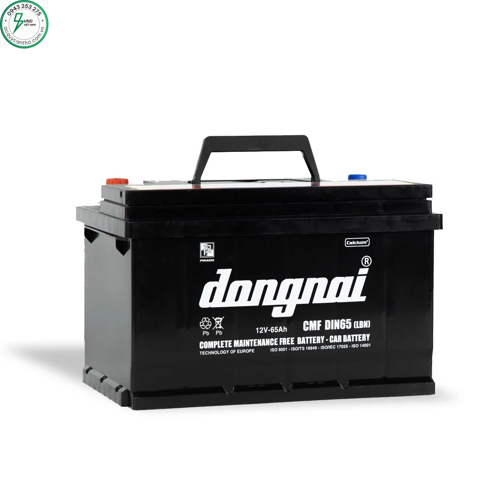 ẮC QUY ĐỒNG NAI CMF DIN65 (12V-65AH)