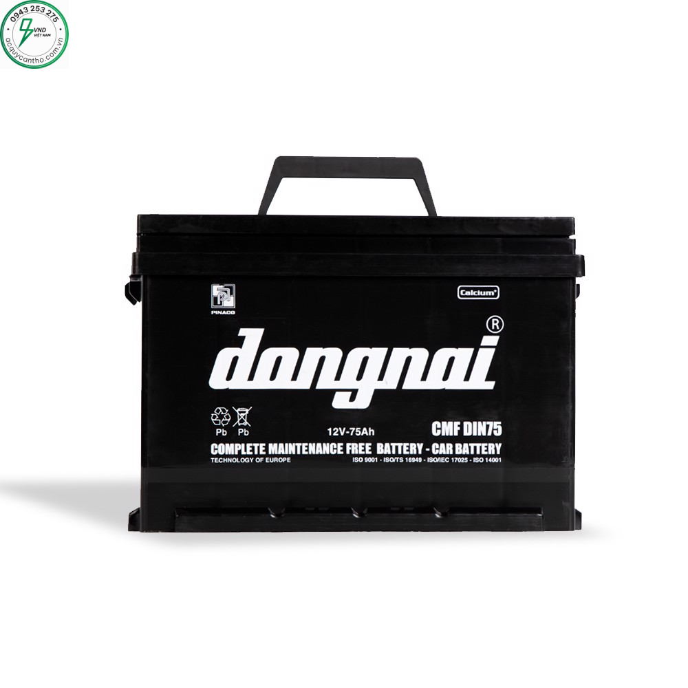 ẮC QUY ĐỒNG NAI CMF DIN75 (12V-75AH)