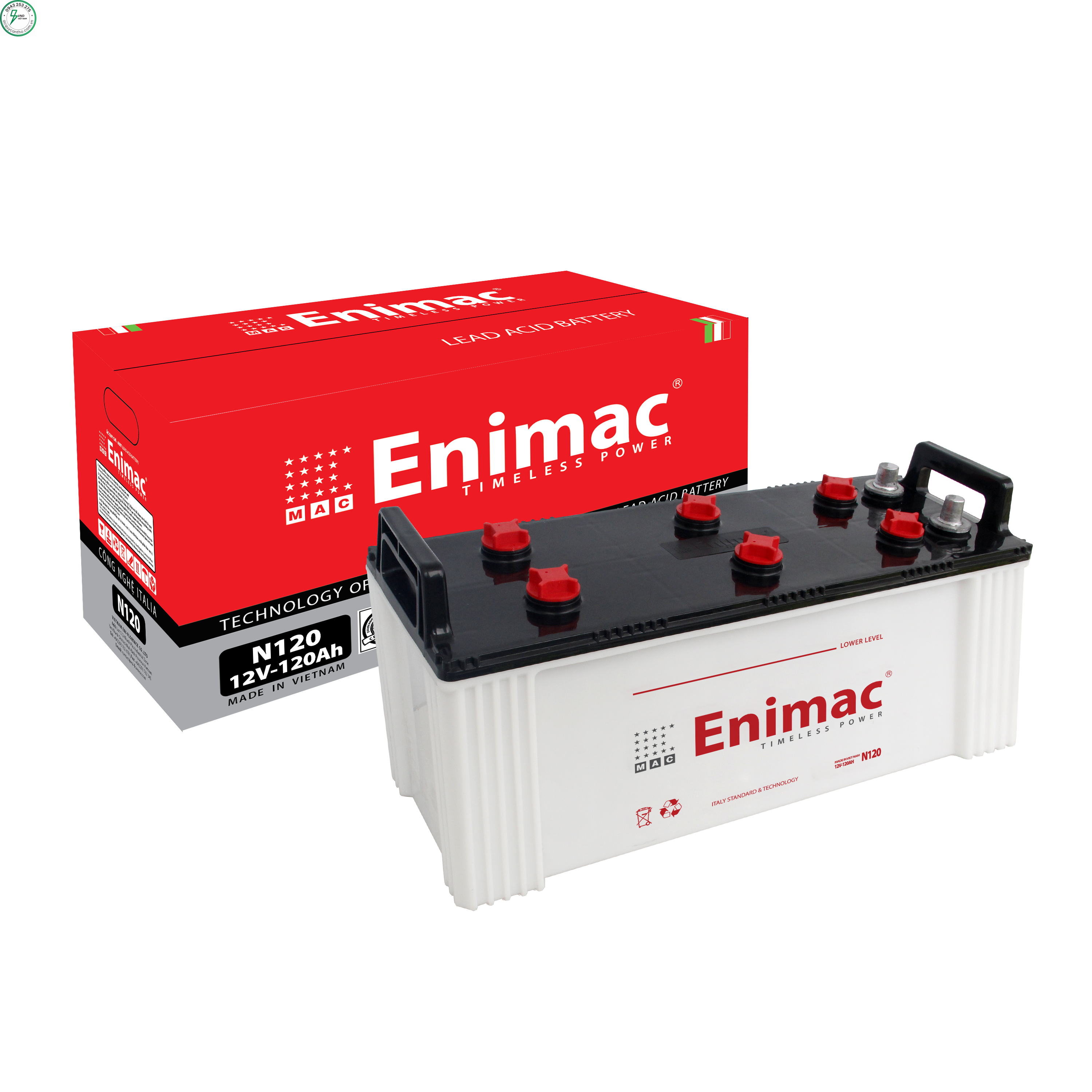 ẮC QUY ENIMAC N120 (12V, 120AH)