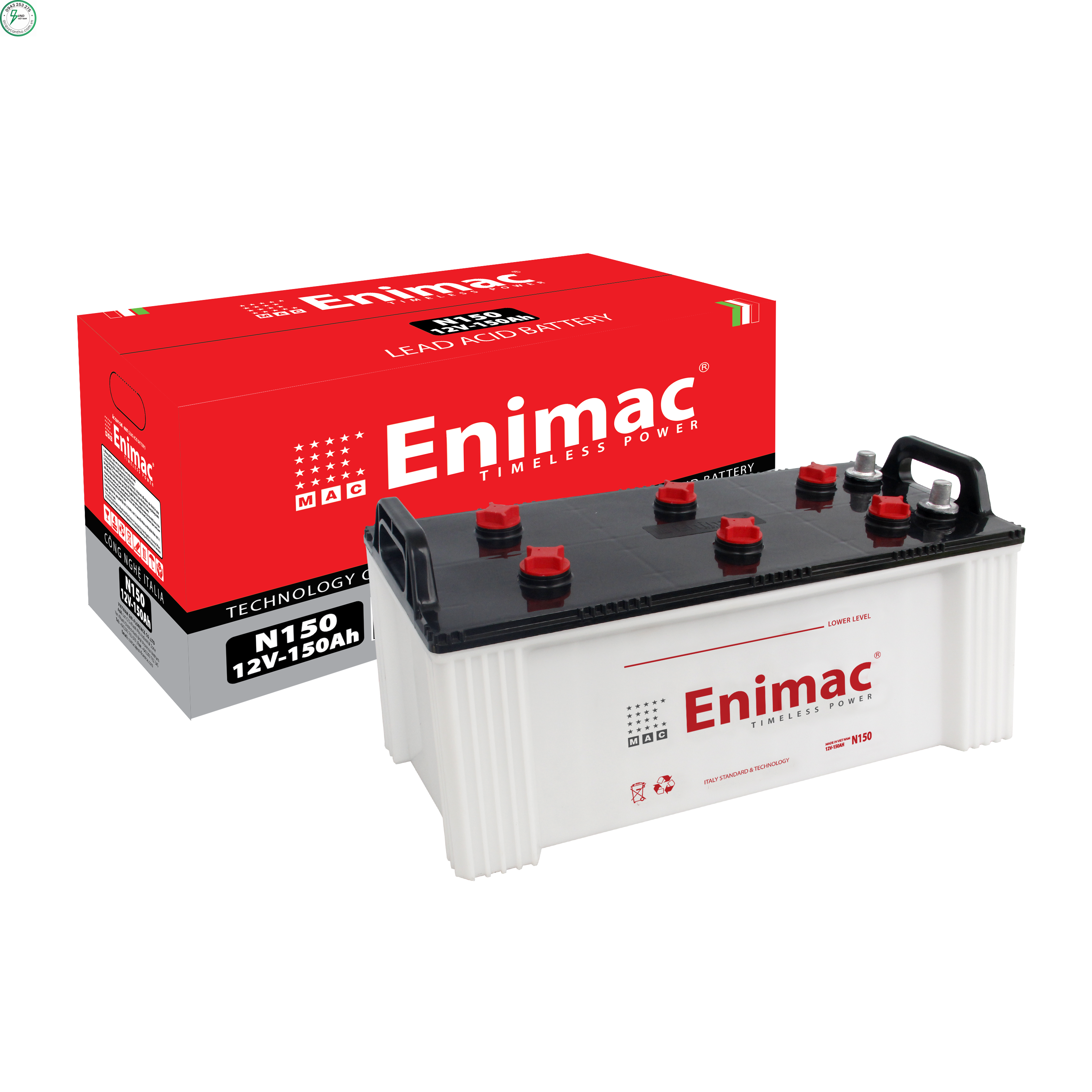 ẮC QUY ENIMAC N150 (12V, 150AH)