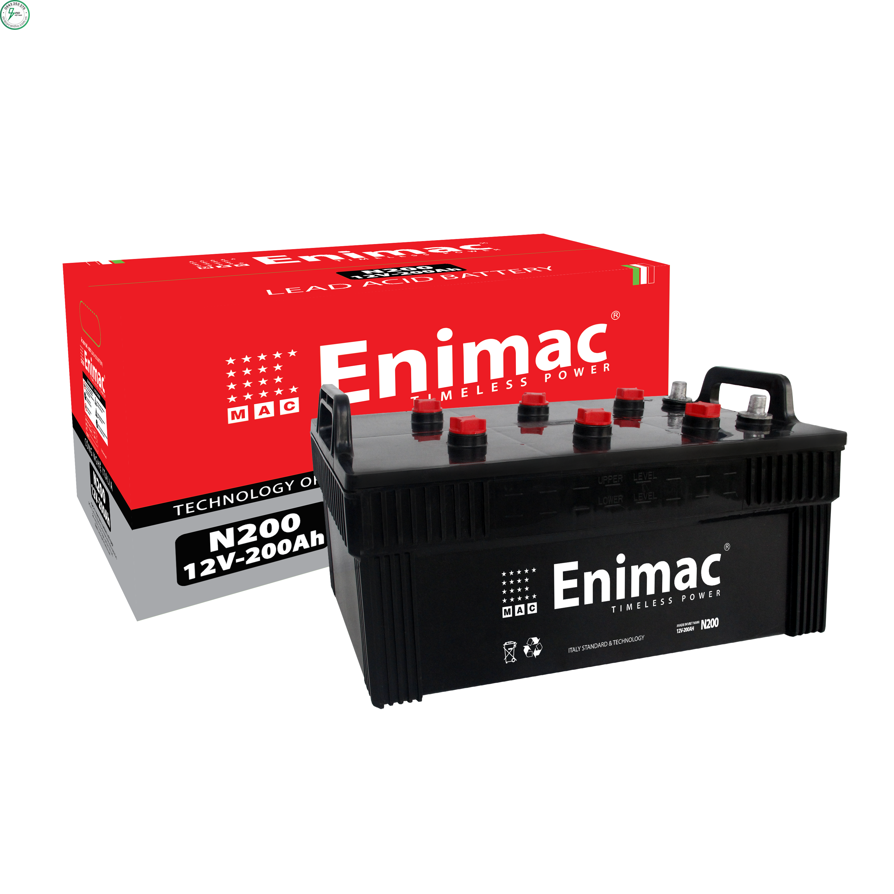 ẮC QUY ENIMAC N200 (12V, 200AH)