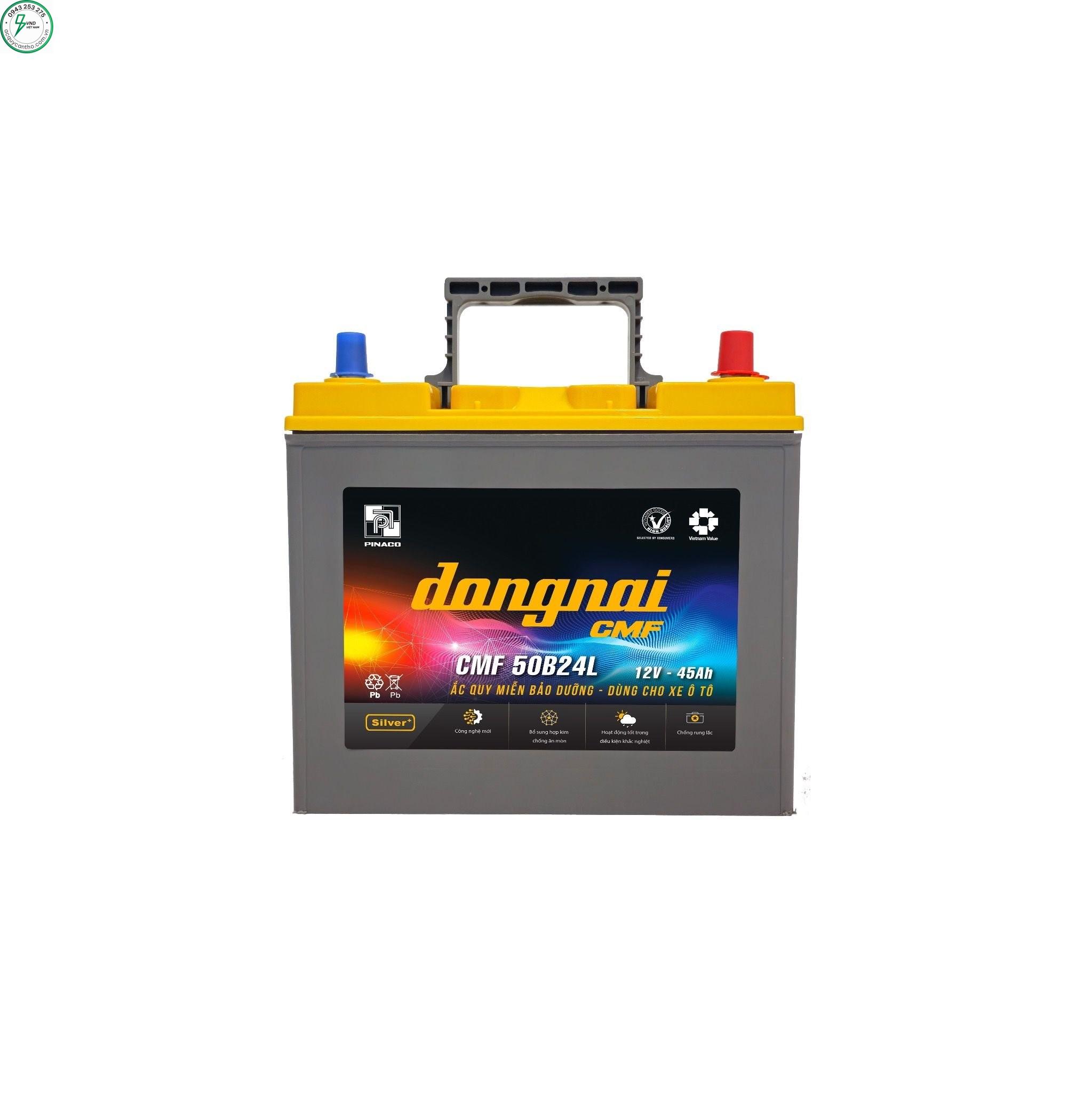 ẮC QUY ĐỒNG NAI ĐN CMF 50B24L(12V-45AH)