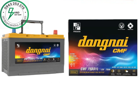 ẮC QUY ĐỒNG NAI CMF 75D31L (12V-75AH)