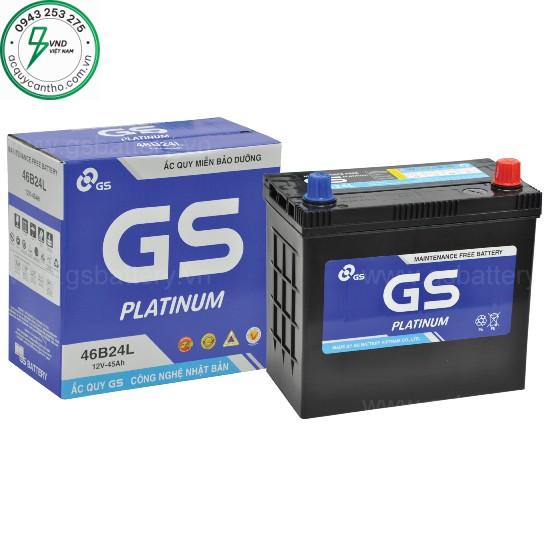 ẮC QUY GS MF 46B24L (12V-45AH)