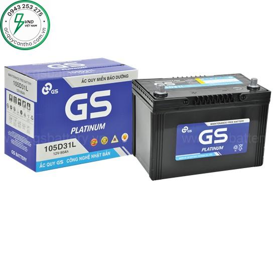 ẮC QUY GS MF 105D31L (12V-90AH)