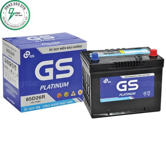 ẮC QUY GS MF 85D26R (12V-75AH)
