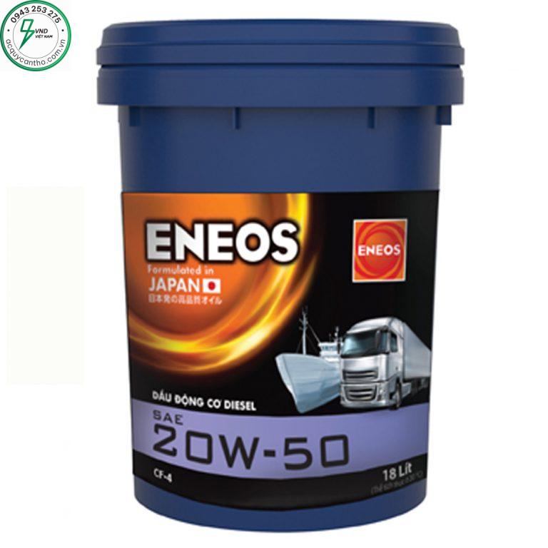 Nhớt ENEOS SJ/CF 20W50 Xô 18L