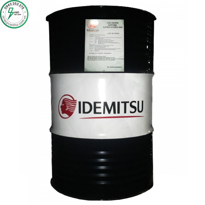 DẦU THỦY LỰC IDEMITSU SUPER HYDRO 68A (NHỚT 10) PHUY 200L