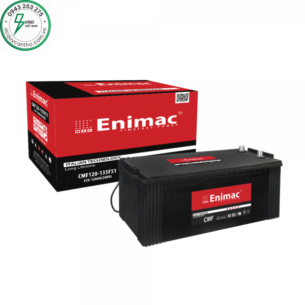 ẮC QUY ENIMAC CMF N120 (12V, 120Ah)