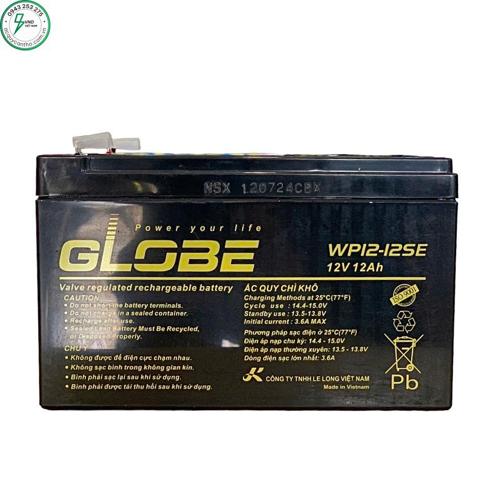 ẮC QUY GLOBE WP12-12SE (12V, 12AH) - Ảnh 3