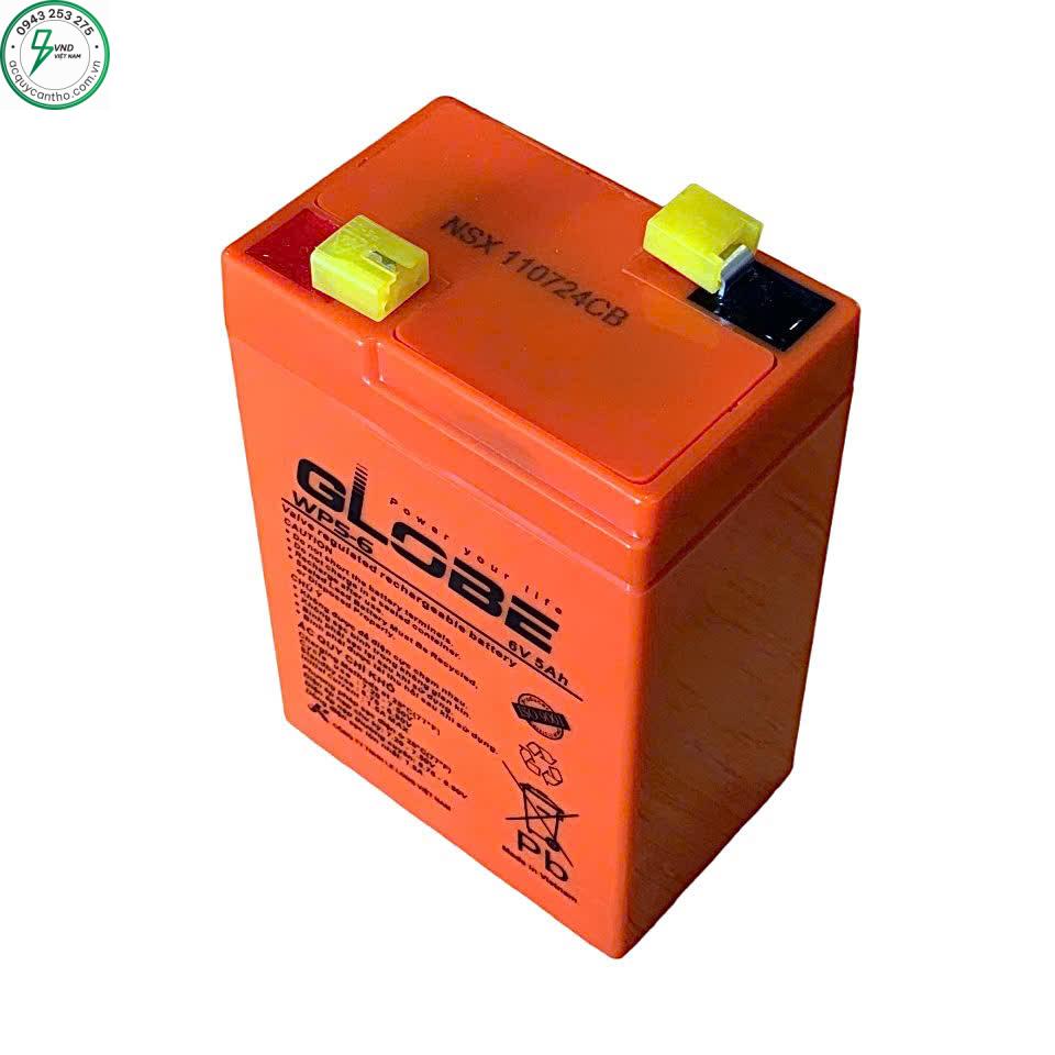 ẮC QUY GLOBE WP5-6 (6V-5AH)