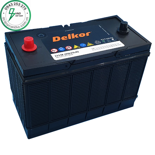 ẮC QUY DELKOR 1111K (cọc chì)