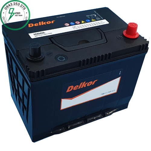 ẮC QUY DELKOR 95D26R - 95D26L