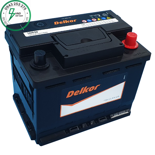 ẮC QUY DELKOR DIN 56030 (12V-60AH)