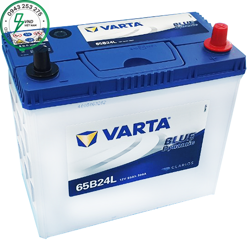ẮC QUY VARTA 65B24L (12V-50AH)