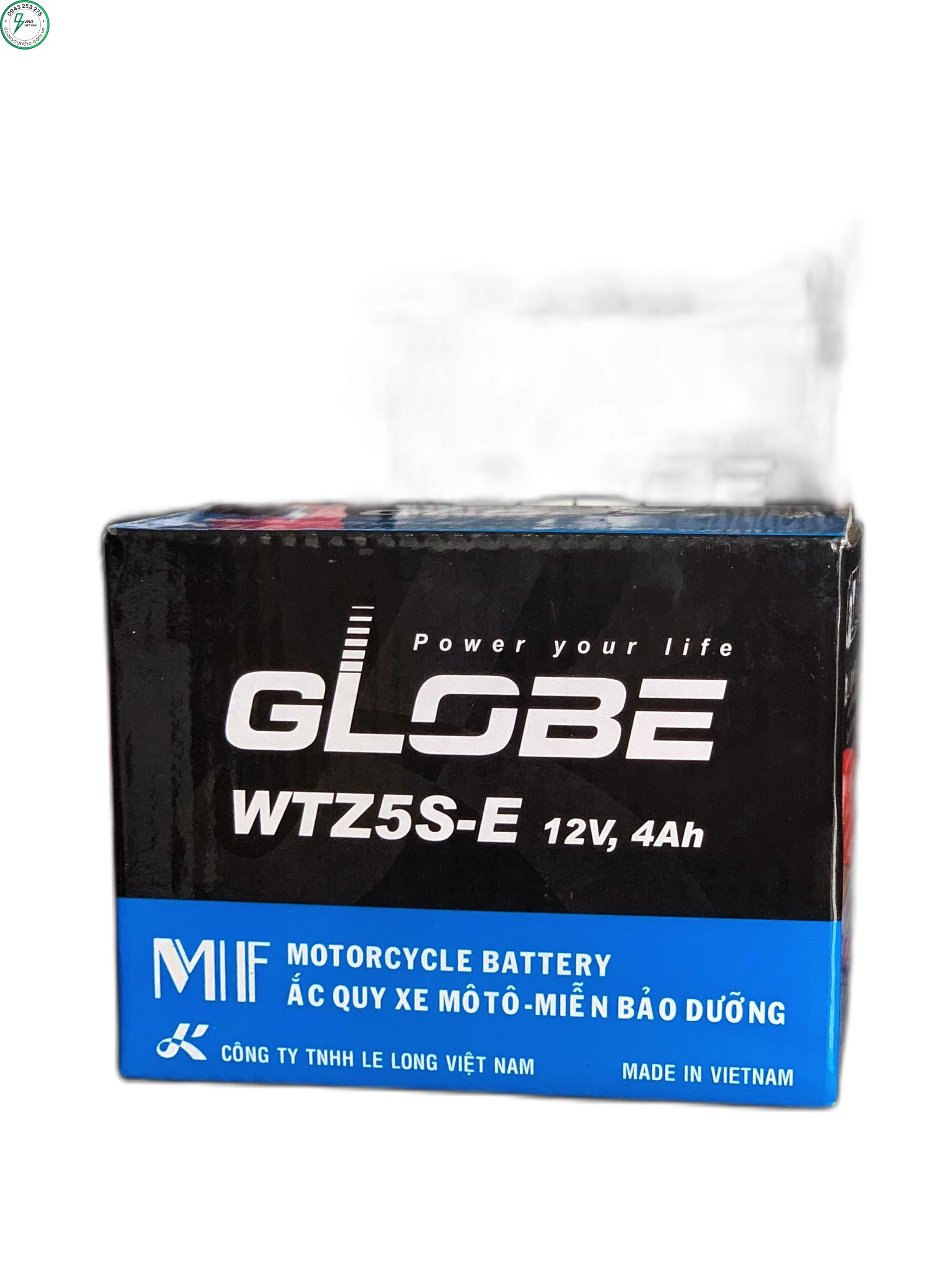 ẮC QUY GLOBE WTZ5S (12V-4AH) - Ảnh 2