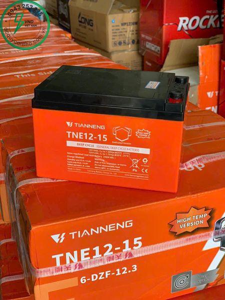 ẮC QUY XE ĐẠP ĐIỆN TIANNENG AGM GEL TNE12-15 (12V-15AH)