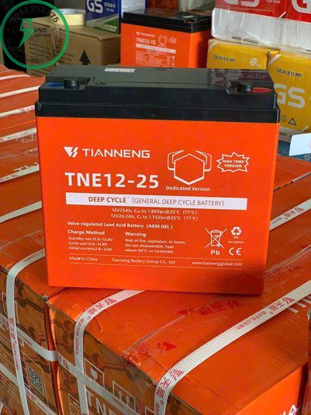 ẮC QUY XE MÁY ĐIỆN TIANNENG AGM GEL TNE12-25 (12V-25Ah)