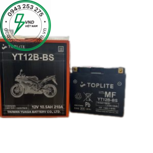 ẮC QUY TOPLITE YTX12-BS 12V-10.5AH