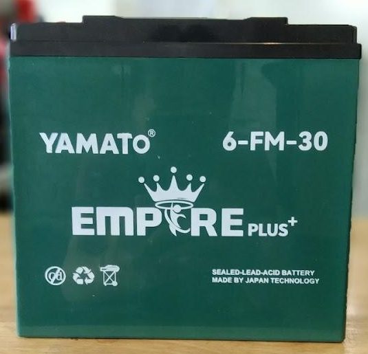 ẮC QUY XE MÁY ĐIỆN YAMATO EMPIRE Plus 12V-30Ah
