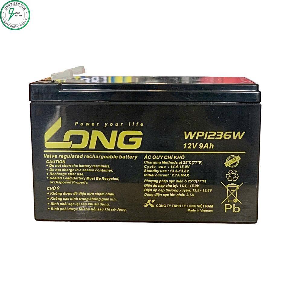 ẮC QUY LONG WP1236W (12V-9Ah) - Ảnh 3