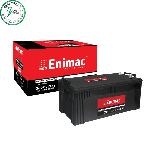 ẮC QUY ENIMAC CMF N200 (12V, 200AH)