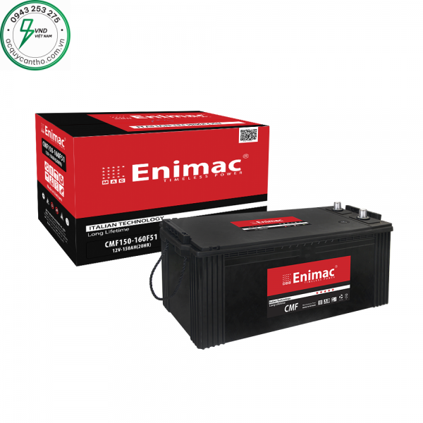 ẮC QUY ENIMAC CMF N150 (12V, 150AH)