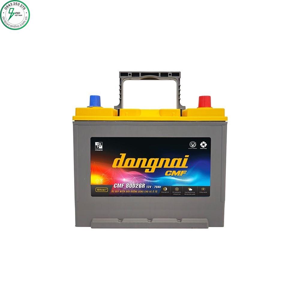ẮC QUY ĐỒNG NAI CMF 80D26R (12V-70AH)
