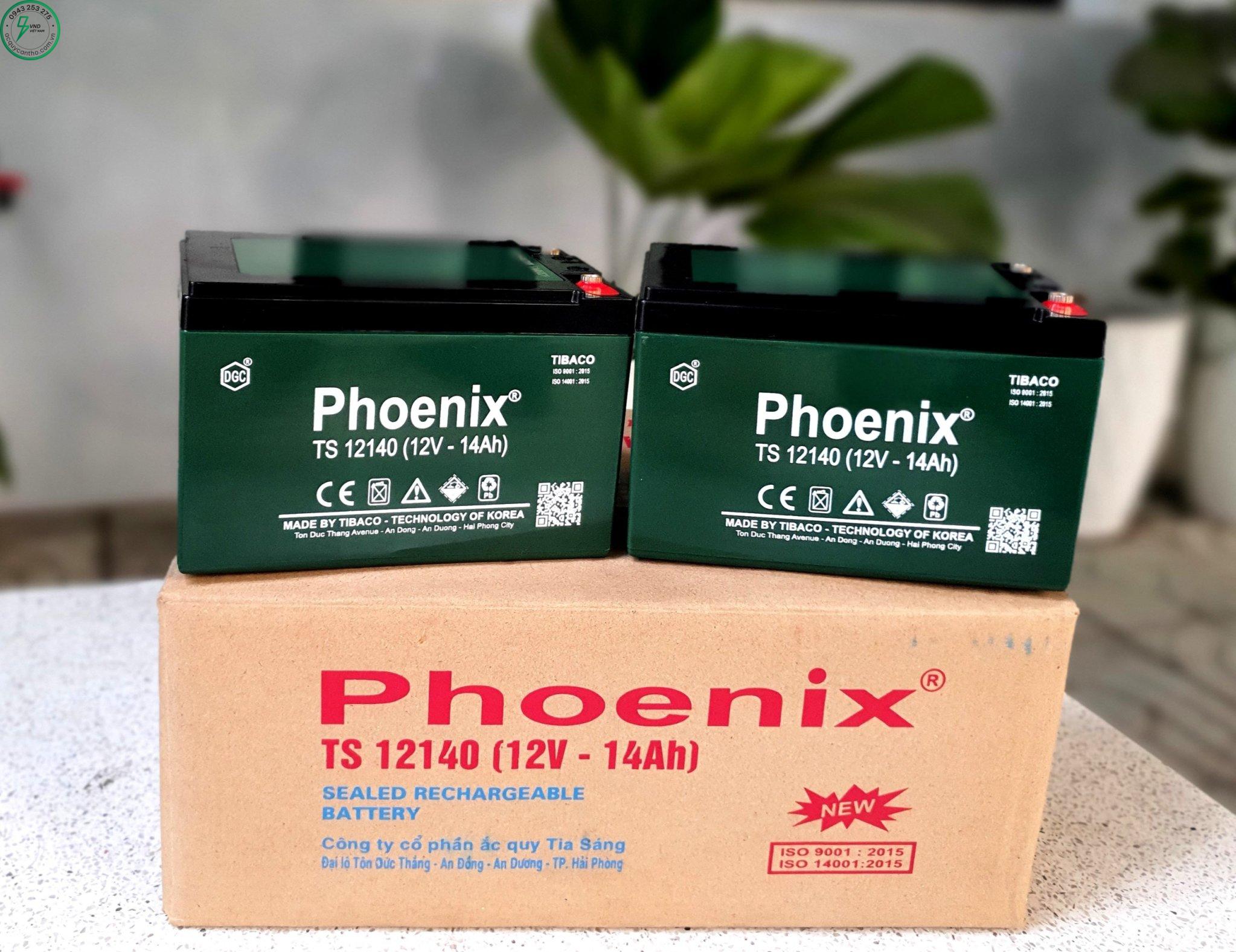 ẮC QUY PHOENIX TS 12140 (12V-14AH)