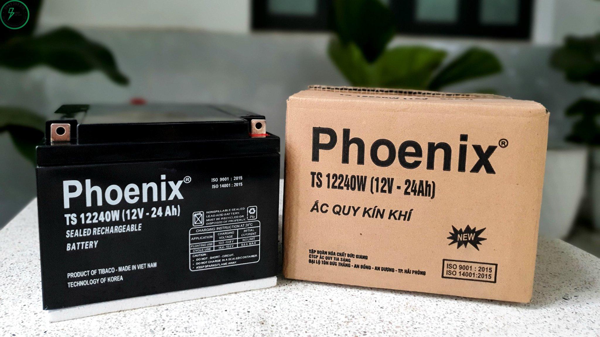 ẮC QUY PHOENIX TS 12240W (12V-24AH)