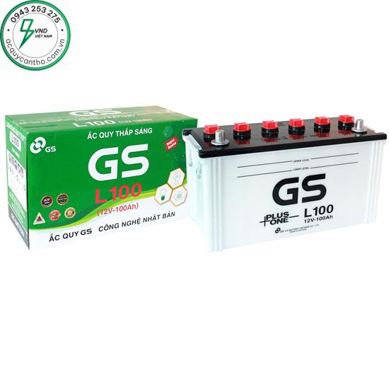 ẮC QUY THẮP SÁNG GS L100