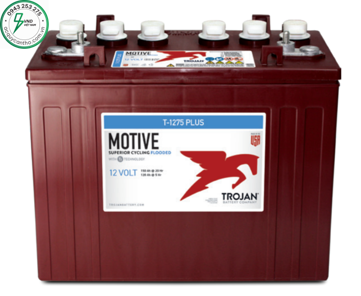 ẮC QUY TROJAN T-1275 PLUS (12v-150AH)