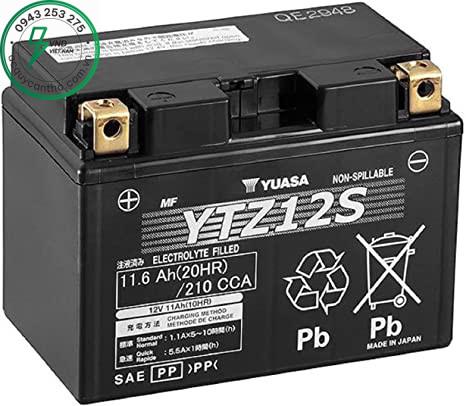 ẮC QUY GS YUASA YTZ12S (12V-11.2AH)