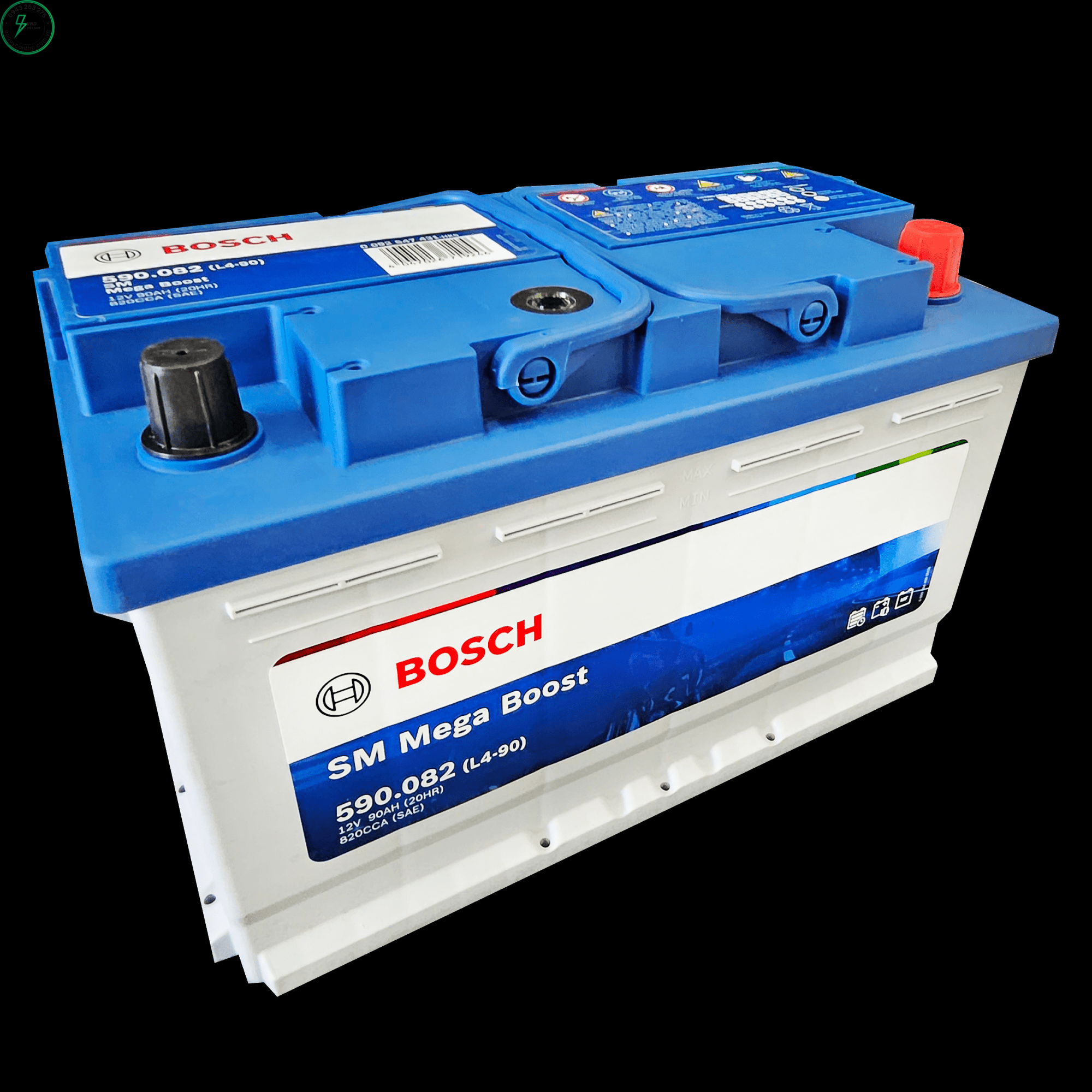 ẮC QUY BOSCH DIN90 (12V-90AH) - DIN 590.082