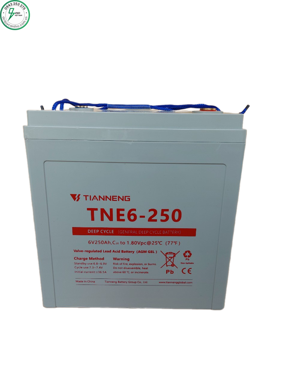 ẮC QUY TIANNENG TNEP6-250 (6V-250AH)