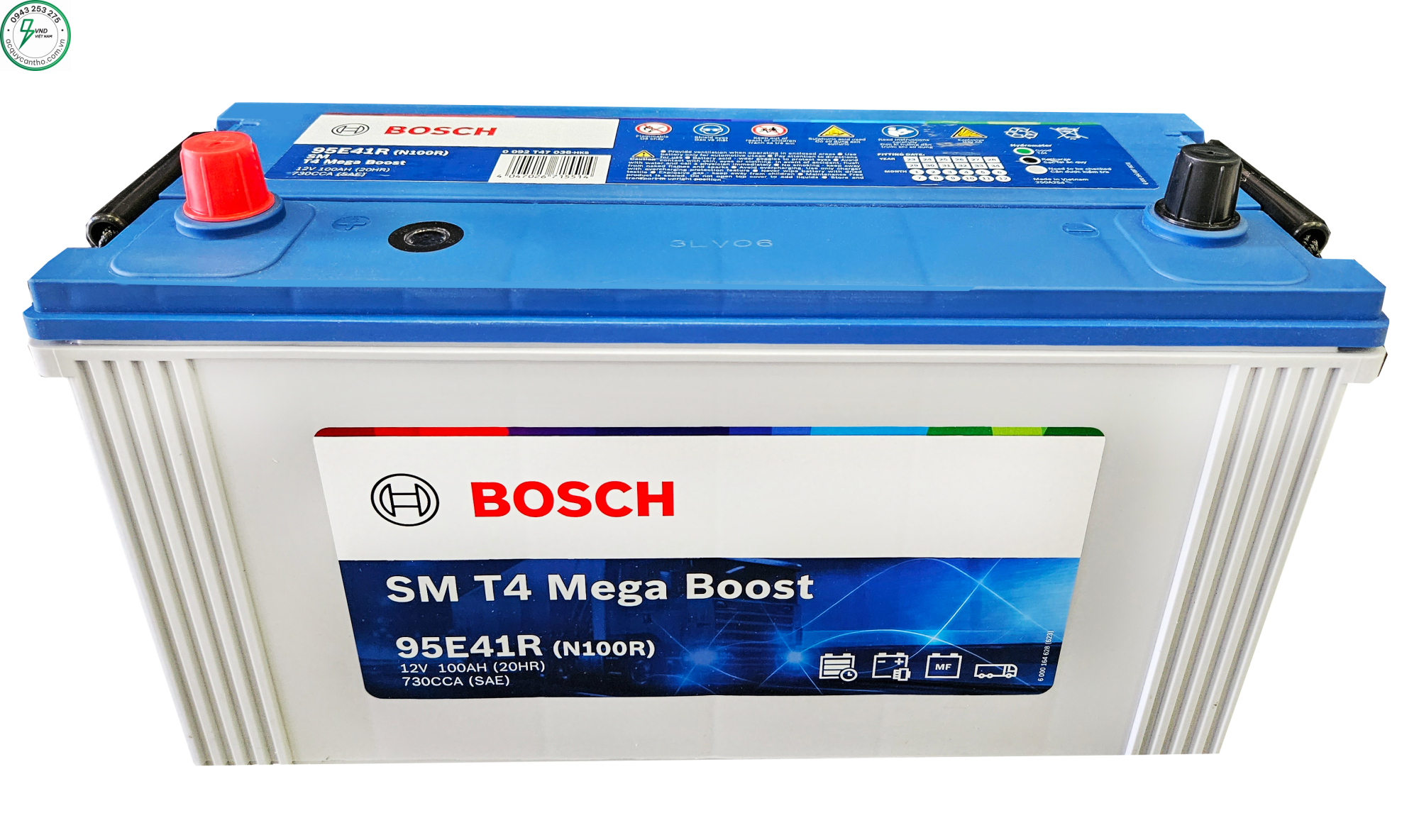 ẮC QUY BOSCH N100 (12V-100Ah)