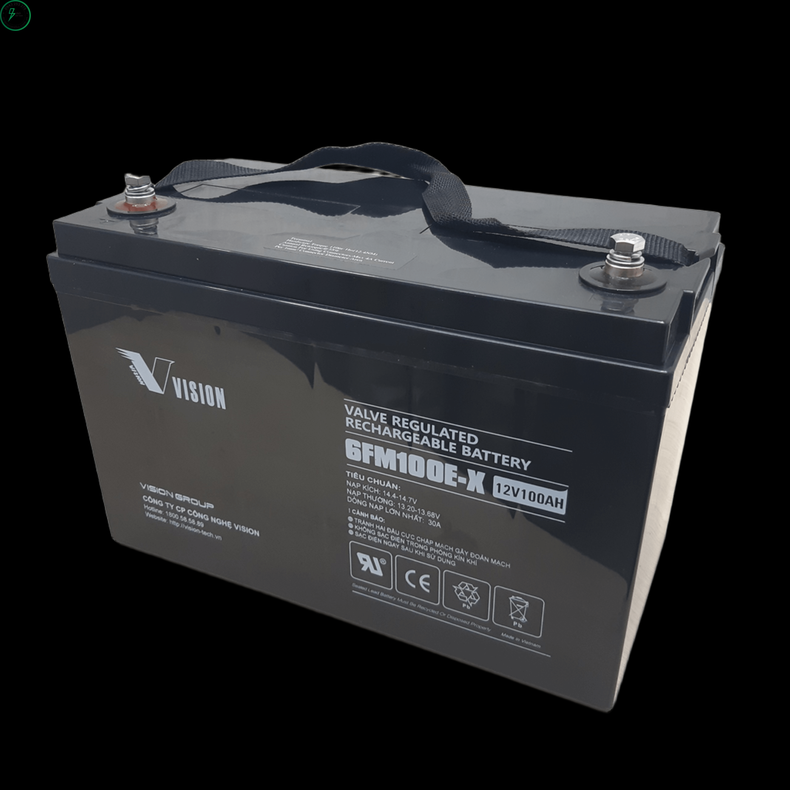 ẮC QUY VISION 6FM100E-X (12V-100AH)