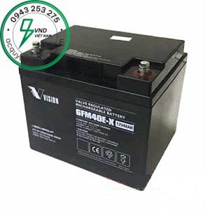 ẮC QUY VISION 6FM40E-X (12V-40AH)