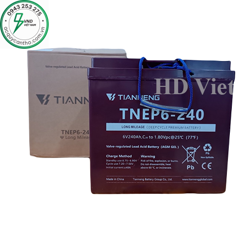ẮC QUY TIANNENG TNEP6-240 (6V-240AH)