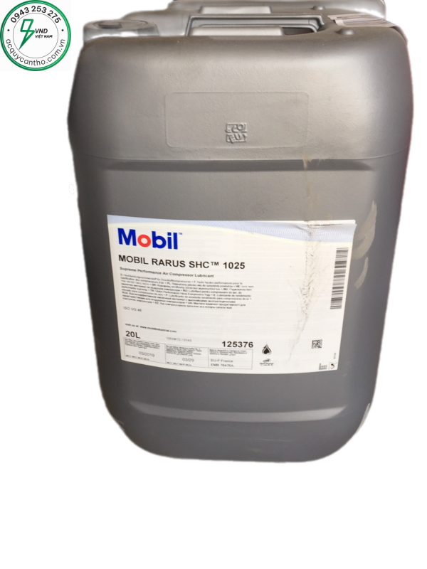 NHỚT MÁY NÉN KHÍ MOBIL RARUS SHC 1025