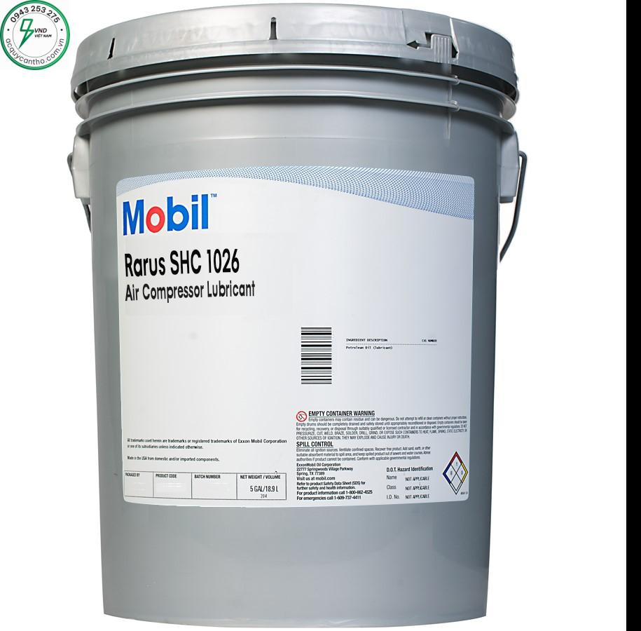 NHỚT MÁY NÉN KHÍ MOBIL RARUS SHC 1026