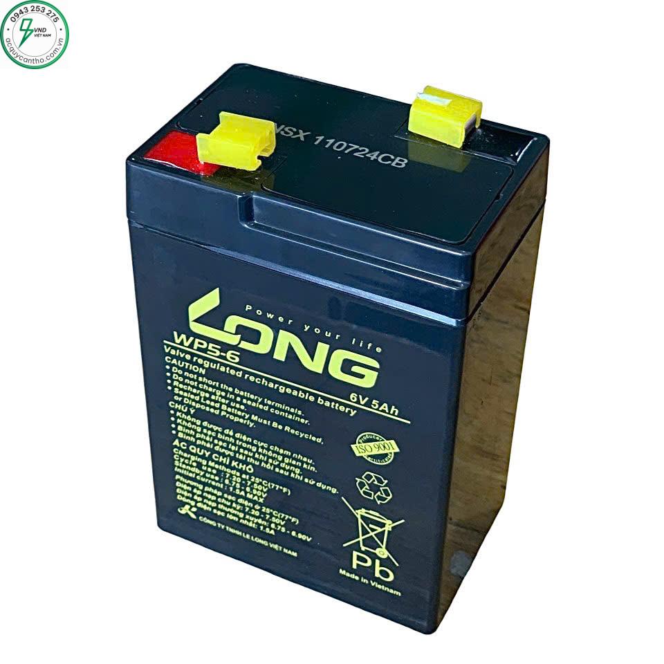 ẮC QUY LONG WP5-6 (6V-5AH)