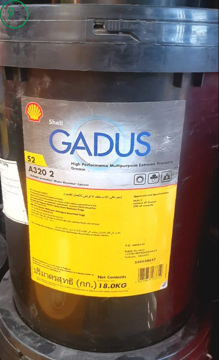 MỠ BÔI TRƠN SHELL GADUS S2 A320 2