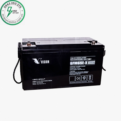 ẮC QUY VISION 6FM65E-X (12V-65AH)