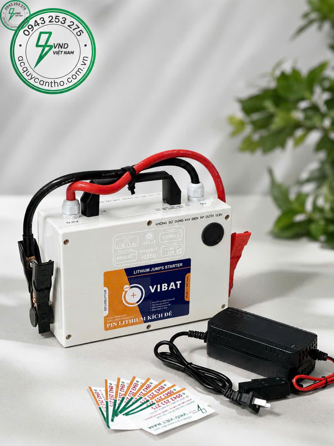BỘ KÍCH BÌNH ẮC QUY VIBAT JS 180